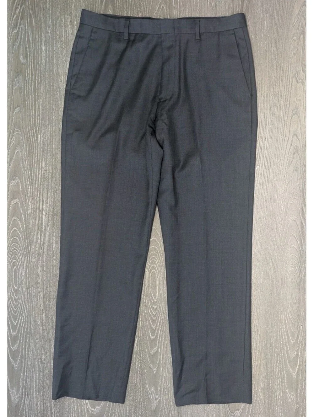 J.Crew Ludlow Slim-fit Suit Pant Italian Wool Blue 32x32 Tollegno 1900 Pristine